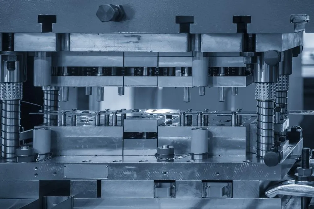 AMG Industries precision metal stamping equipment for automotive components